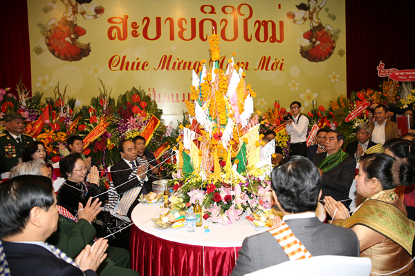 Lao Embassy celebrates traditional New Year festival